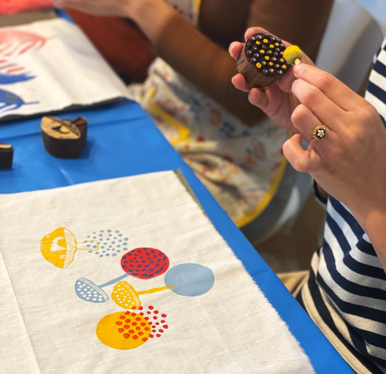 Voucher Workshop Block Printing